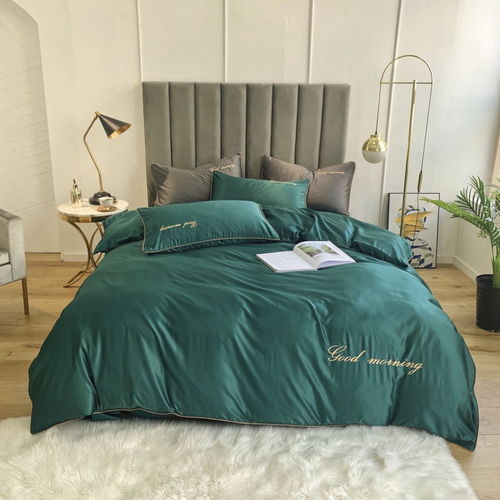 梵罗莱欧式冰丝四件套 夏日清凉舒适的床上体验